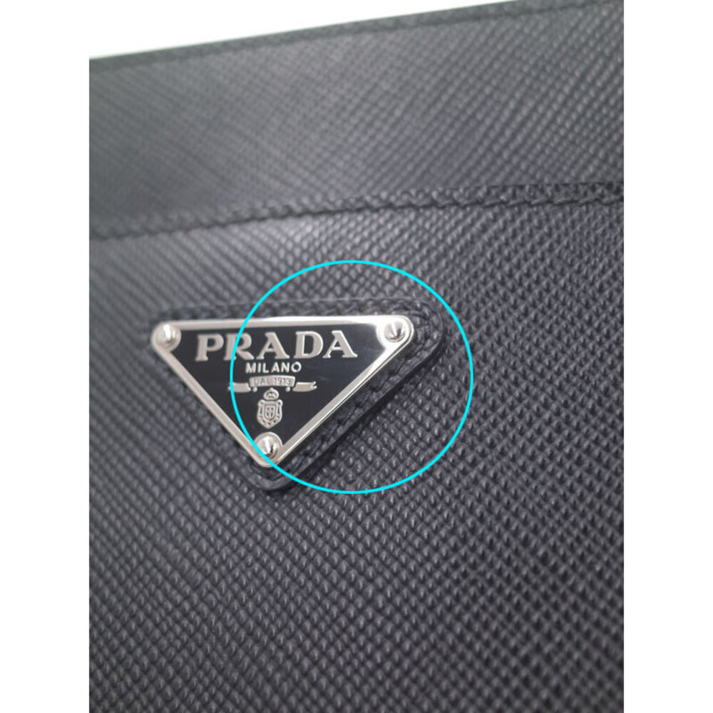 PRADA Saffiano Leather Shoulder Bag - Picture 7 of 9